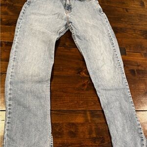 VTG Levi’s 550 High Waisted Acid Wash Jeans USA Mens 32 x 32 Women’s Redone